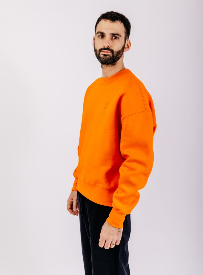 Ami Paris 152 sweatshirt ami de coeur orange