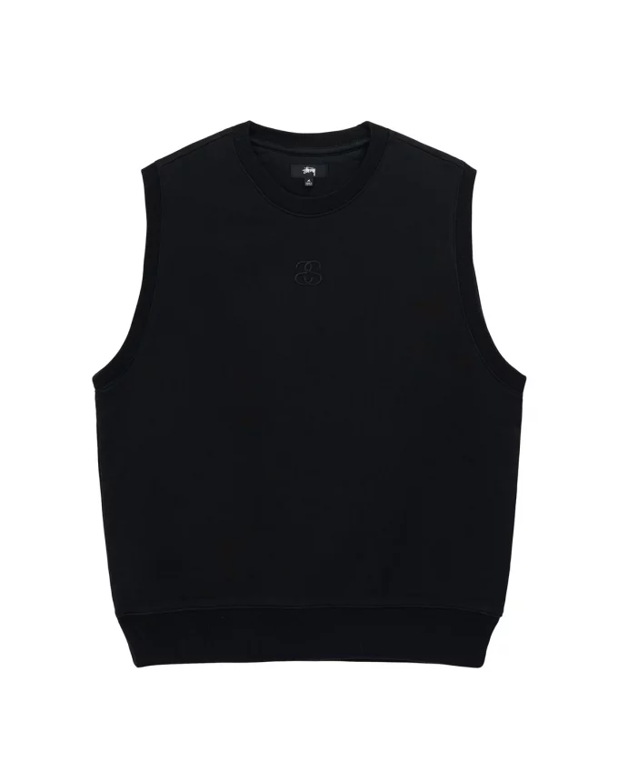118518 Sweat-shirt noir Stussy