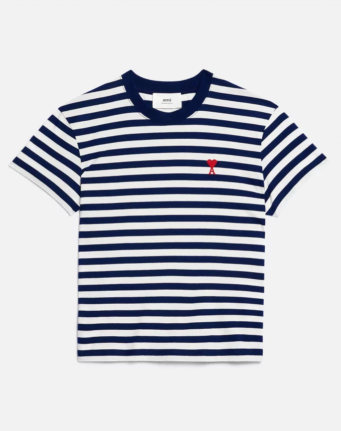 T-shirt Ami paris nautic blue UTS013.074
