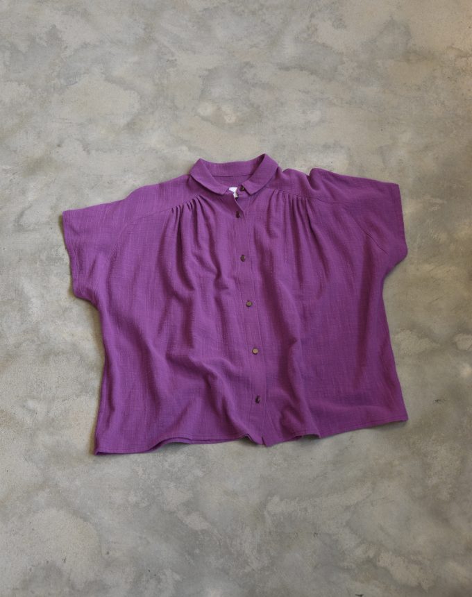 Chemise violet, chemise Beryl sixsoeurs